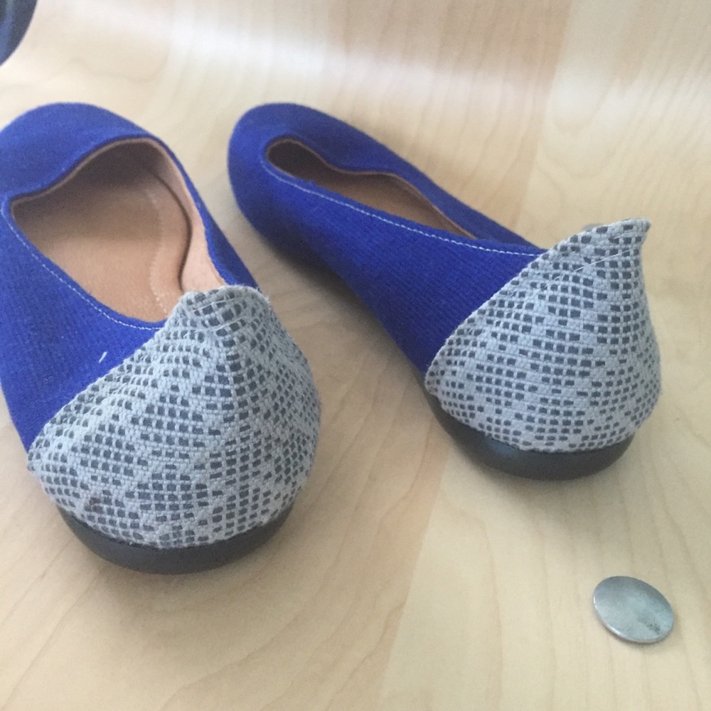 Gabby flat by root collective in cobalt blue